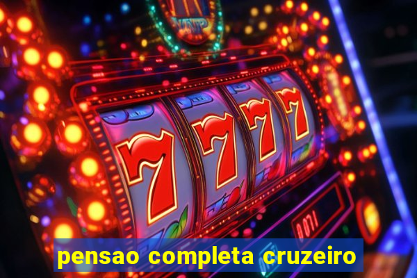 pensao completa cruzeiro